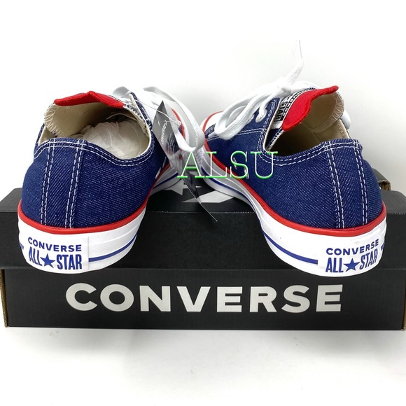 Converse Ctas Canvas Low Top Indigo Blue Women’s - Picture 11 of 14